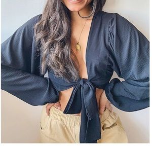 Very nice black crop top